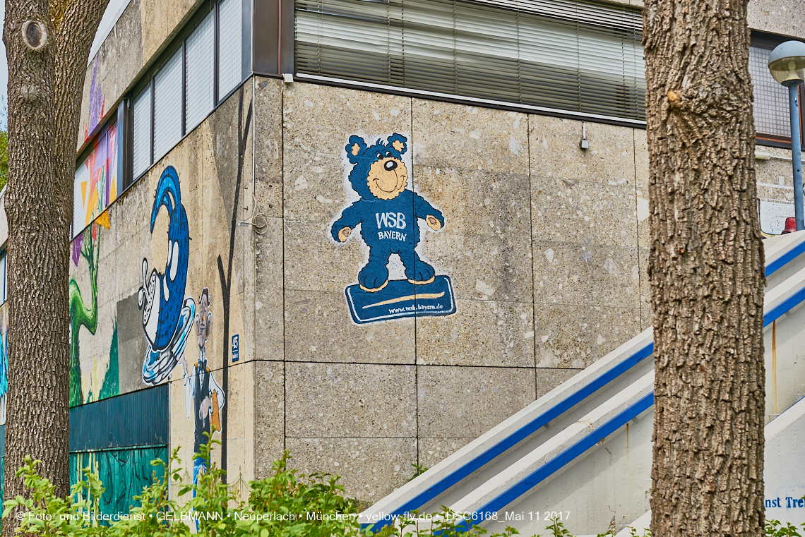 11.05.2017 - Abrissbaustelle Quiddezentrum in Neuperlach